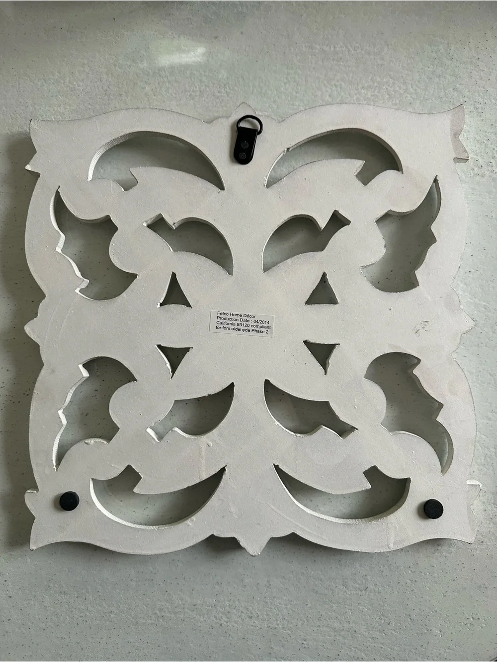 Carved Wood Wall Decor - Set of 3